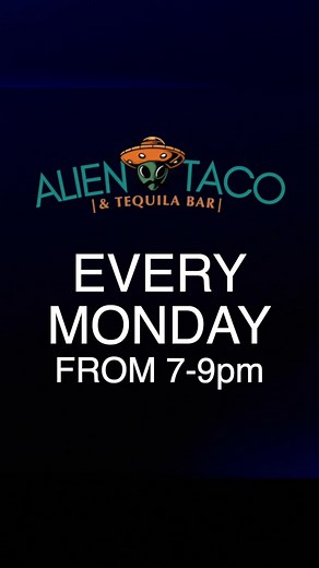 🌟 Good Vibes Themed Trivia at Alien Taco! 🌟 Join us every Monday at 7 PM for an exciting night of trivia with a twist! Each week features a different theme—think Harry Potter, Stranger Things, Marvel, The 80s, and so much more! 🎉 ✨Get ready to test your knowledge, enjoy delicious food, and soak up the good vibes in a fun and friendly atmosphere. Whether you’re a trivia master or just looking for a great night out, there’s something for everyone! Don’t miss out on the latest theme—check out th