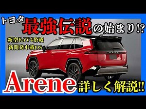 [What's so great about Toyota's Arene?] A detailed explanation of the newly developed software "A...