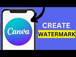 How To Create and Add Watermark to Photo In Canva Step By Step