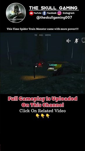 Spider Horror Multiplayer Escape Gameplay #horror