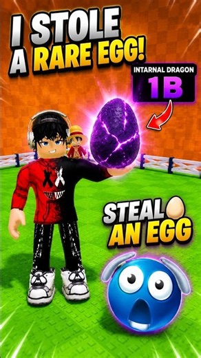 I Steal an Agg For Help Poor guy🥺#roblox #stealanegg #fyp