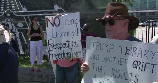 Miami-Dade judge temporarily blocks transfer of land for Trump presidential library
