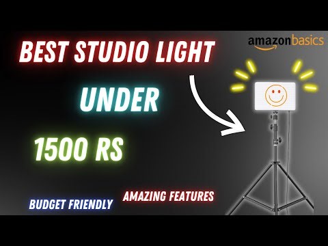 Amazon Basics LED Soft Light Panel | Best Budget Studio Light | Unboxing & Review 💯