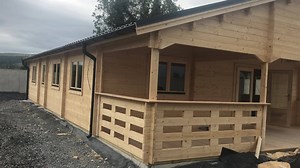 Model 18 4 bedroom log cabin | Cabins4U