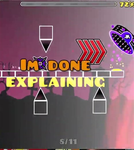 A random part in my Extreme demon! - Geometry Dash - #geometrydash #gd #gameplay #gaming #games