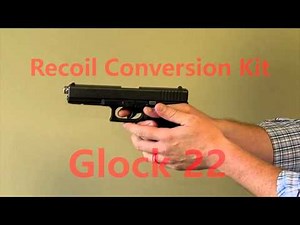 Dvorak Tetherless Recoil System for Glock 22