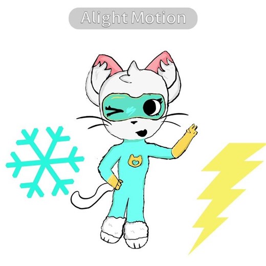 its not much but hope you like it @SuPurrWild_Bitsyy :3 (its my first time using alight motion tho)