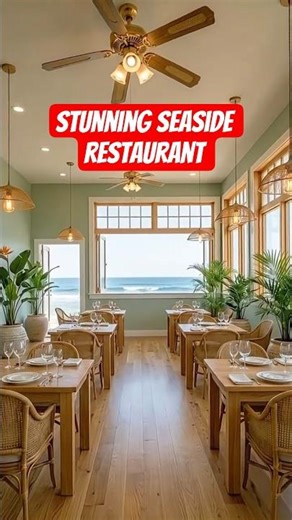 Abandoned Seaside Restaurant – Stunning Coastal Makeover #shorts