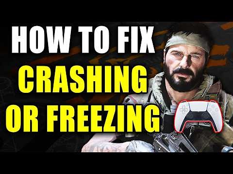 How To Fix COD Black Ops 6 Crashing Or Freezing On PS5 - Easy Guide