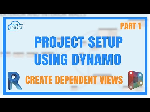Revit Project Setup Automation Using Dynamo - Part 1, Create Dependent Views