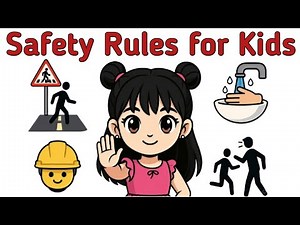 Safety Rules for Kids 👧🚦 | 20 Important Safety Tips | Kids Learning Video