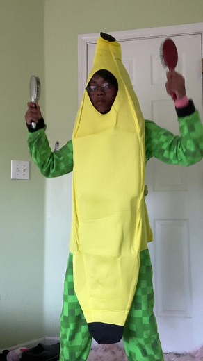 Banana Suit Fun at Walmart