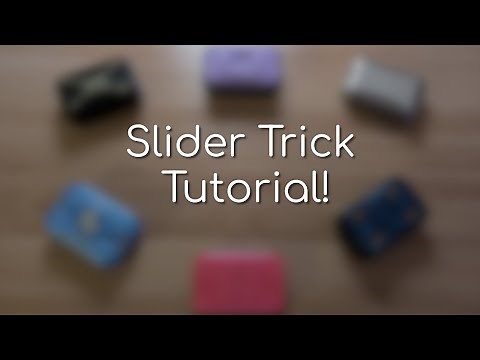 New to fidget sliders? Start here! | How to do tricks with fidget sliders!
