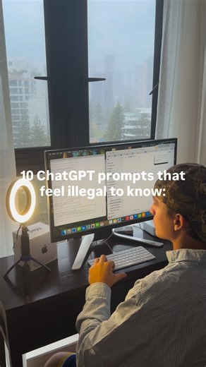 Here are 10 prompts that ChatGPT doesn’t want you to know: 1️⃣ Fix: “The answer is too generic.” Prompt: “Rewrite your previous response with more specificity. Add concrete examples, numbers where appropriate, and actionable steps instead of general advice.” ⸻ 2️⃣ Fix: “It sounds robotic.” Prompt: “Rewrite this in a natural, conversational tone. Use simple language, vary sentence length, and remove any corporate or textbook phrasing.” ⸻ 3️⃣ Fix: “It’s too long.” Prompt: “Condense this into the s