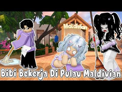 BIBI DIPAKSA BEKERJA DI PULAU SUPER MEWAH & BESAR, PADAHAL MAU LIBURAN || MALDIVIAN🏡ROBLOX INDOESIA