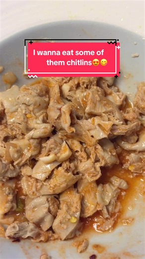 Yes!!! We love us some chitlins 💕 Thanks papito👴🏽 #chitlins #delicious @ninajaye79 #iwantpigsfeet