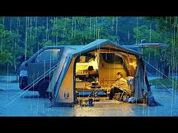13K views · 216 reactions | Cozy Car Camping: Sleeping Through Heavy Rain in Nature! ☔⛺✨" #RainyDayCamping #CarCamping #NatureEscape | Mountains Camping | Facebook