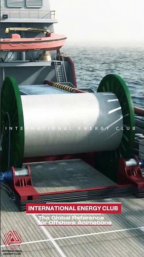 Submarine Cable Laying Animation | Offshore Animation