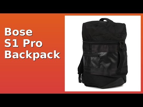 REVIEW (2025): Bose S1 Pro Backpack. Features.