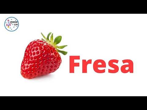 🍎Frutas en Español/ Vocabulario para niños 15 palabras. 🚀
