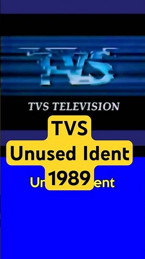TVS ITV unused Ident 1989 #tvs #itv #itv1