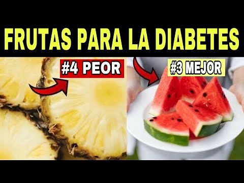 FRUTAS PARA DIABÉTICOS: 10 MEJORES y 5 PEORES PARA LA DIABETES