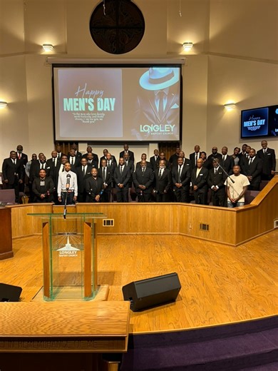Standing strong in faith, united in purpose, and leading by example. 🙌🏽 Our men are more than a ministry — they are brothers in Christ, walking together in service, strength, and spirit. ✝️ #MenInChrist #LongleyBaptistChurch #FaithInAction #Brotherhood | Longley Baptist Church