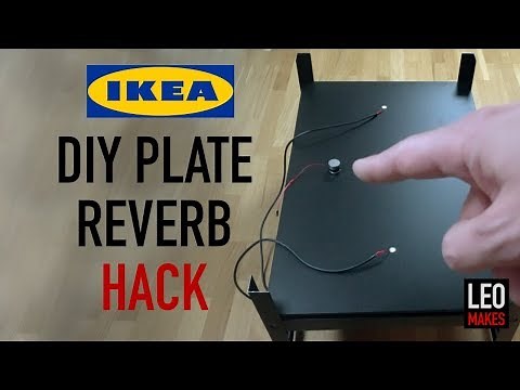 DIY "IKEA Hack" Plate Reverb. Sub $100.