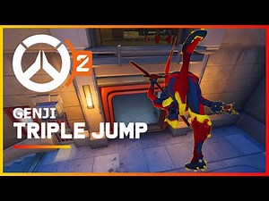 Overwatch 2 Genji Triple-Jump - Genji Tech Tutorial