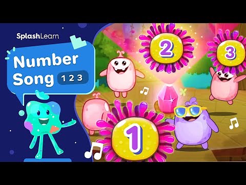 Fun Numbers Song for Kids - Learn to Count from 1 to 3 | SplashLearn Nursery Rhymes