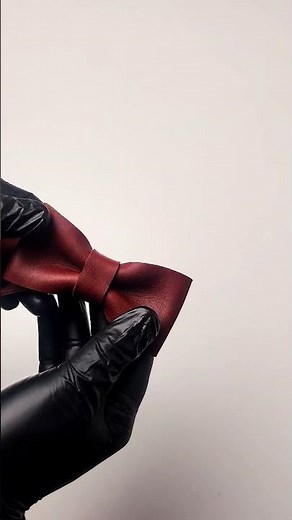 Thando Leather Bow Tie for Men