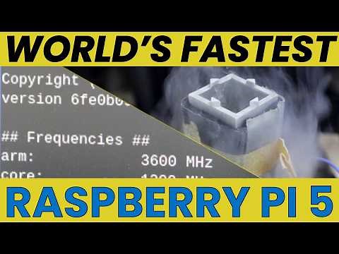 3.6 GHz Pi 5 | World's Fastest Raspberry Pi 5 8GB