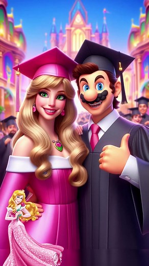 Princess Mario Graduation Day on TikTok