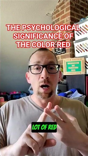 THE PSYCHOLOGICAL SIGNIFICANCE OF THE COLOR RED! #psychology #facts #shorts