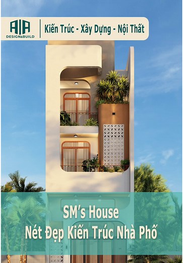SM’s House: Tổ ấm 3 tậng tại Đà Nẵng đẹp nên thơ. Hứa hẹn sẽ là kiến trúc nổi bật nhất khu phố 😍 #AlAdesignbuild #design #build #xaynhatrongoi #thicong #xaynha #nhadep #thietkenoithat #thicongnoithat #xaydung #xhtiktok #xh