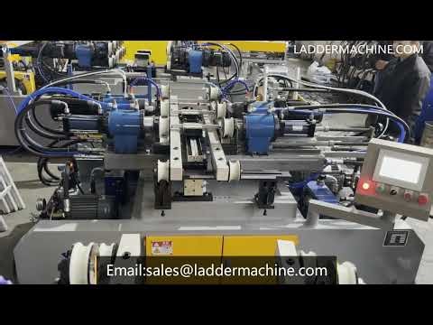 Aluminium Ladder Making Machine with Triangle Rungs