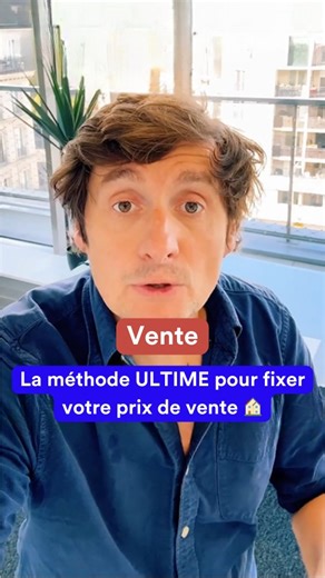 7.6K views · 494 reactions |  Comment fixer le BON prix de vente de...
