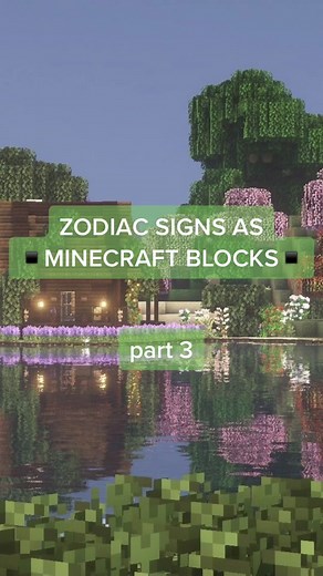 which block did you get? 🍊 #minecraft #chooseone #zodiacsigns #relax #chill #fypシ゚viral🖤