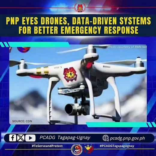 PNP eyes drones, data-driven systems for better emergency response