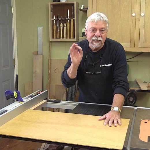 Table saw fence extension tip! More table saw hacks: https://goo.gl/AVQBj2 | WoodWorkWeb