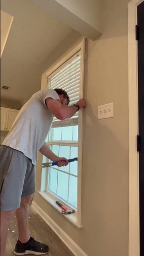 Replacing Chewed Up Window Stool for Real Estate Agent #diy #maintenance #stayhandy