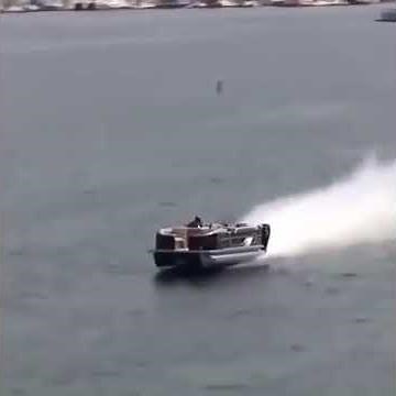 115 mph triple outboard pontoon