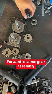 681K views · 9.7K reactions | Forward-reverse gear assembly เดินหน้า-ถอยหลัง | Pan Mee | Facebook