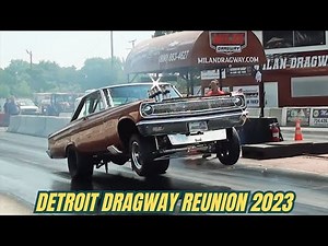 Detroit Dragway Reunion 2023 pt 2 #michiganhotrod #dragracing