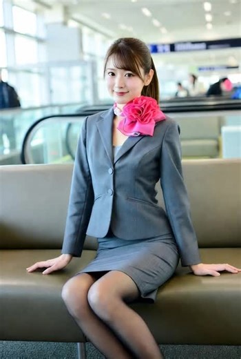 AI美女CAだよー#ai#CA