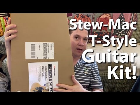 Building a StewMac T-Style Guitar Kit, Part 1 - Unboxing and Overview
