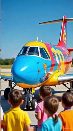Aeroplane for Kids | Learn About Aeroplanes | Kids Learning Video | Vehicle for Kids #shorts