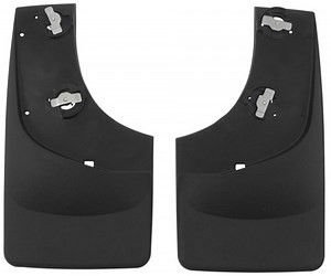 2011 Ford F-150 WeatherTech Mud Flaps - Easy-Install, No-Drill, Digital Fit - Front Pair