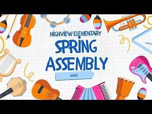 Highview Elementary School Spring Assembly 2025