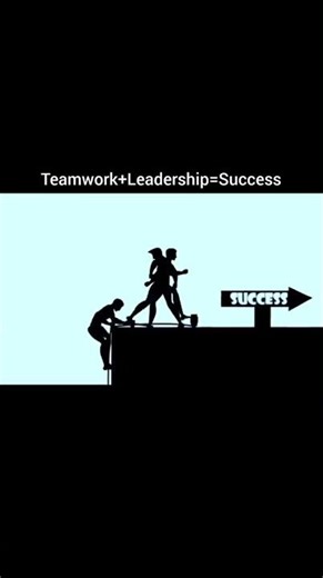 💡 Teamwork + Leadership = Success